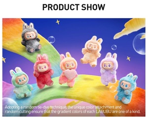 ChuangChuang POP MART Customized POP MART Hidden Style THE MONSTERS Labubu Macaron <strong>V3</strong> Series Blind Box Action Figures - Product Image 6