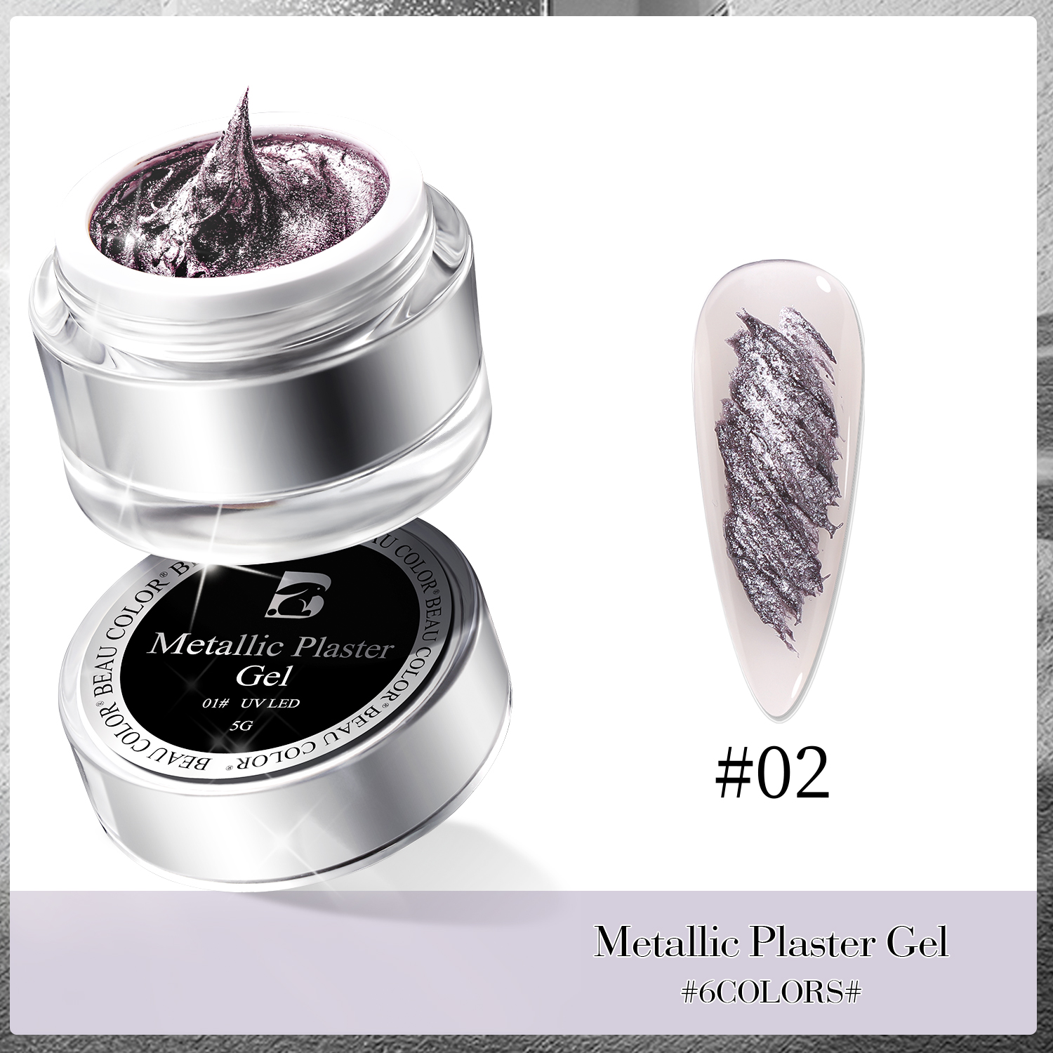Metallic Plaster Gel#02