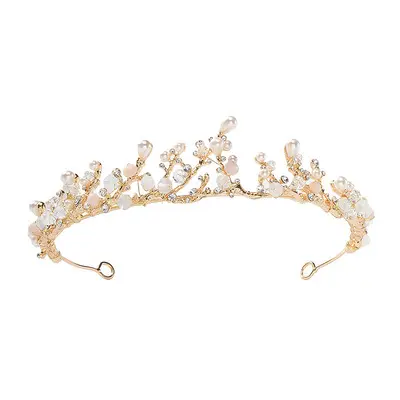 Conjunto de concurso de strass, conjunto de princesa de casamento jóias coroa tiara de noiva