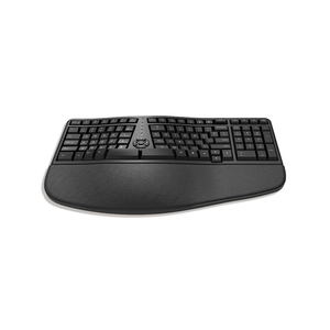 2.4G+BT Ergonomic <strong>Keyboard</strong> with Wrist Rest Dedicated Multimedia <strong>Function</strong> Keys Split Design <strong>Keyboard</strong> for <strong>Computer</strong> Notebook
