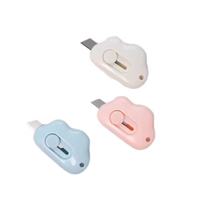 Adorable Tiny Cloud Retractable Paper <strong>Cutter</strong> Art Knife <strong>Cutters</strong> Letter Opener for <strong>Key</strong> Chain Pocket Bag DIY Projects for Gift - Product Image 6