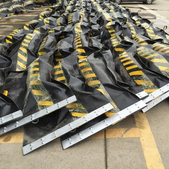 Solid Float Rubber BoomFloating Rubber Oil Containment Boom