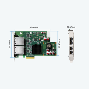Intel I210 kablolu ağ genişletme kartı 4 PoE portları ile PCI Express X4 çerçeve kapmak destek TSN AOI dahili için stokta - Product Image 5
