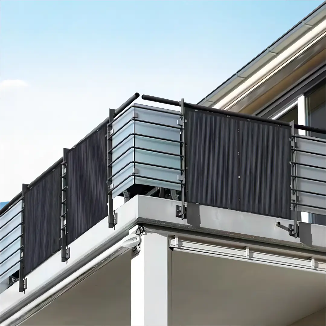 100 W 300 W 400 W flexibles Solarpanel Balkonsystem energieeffizient für Außenbereiche