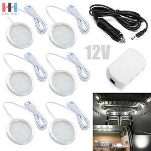 C0167 1set <strong>6</strong> <strong>Led</strong> <strong>Lamp</strong> 12V Interior <strong>LED</strong> Spot Light <strong>Lamp</strong> for Camper Van Caravan Motorhome Camping <strong>Lamp</strong> - Product Image 1