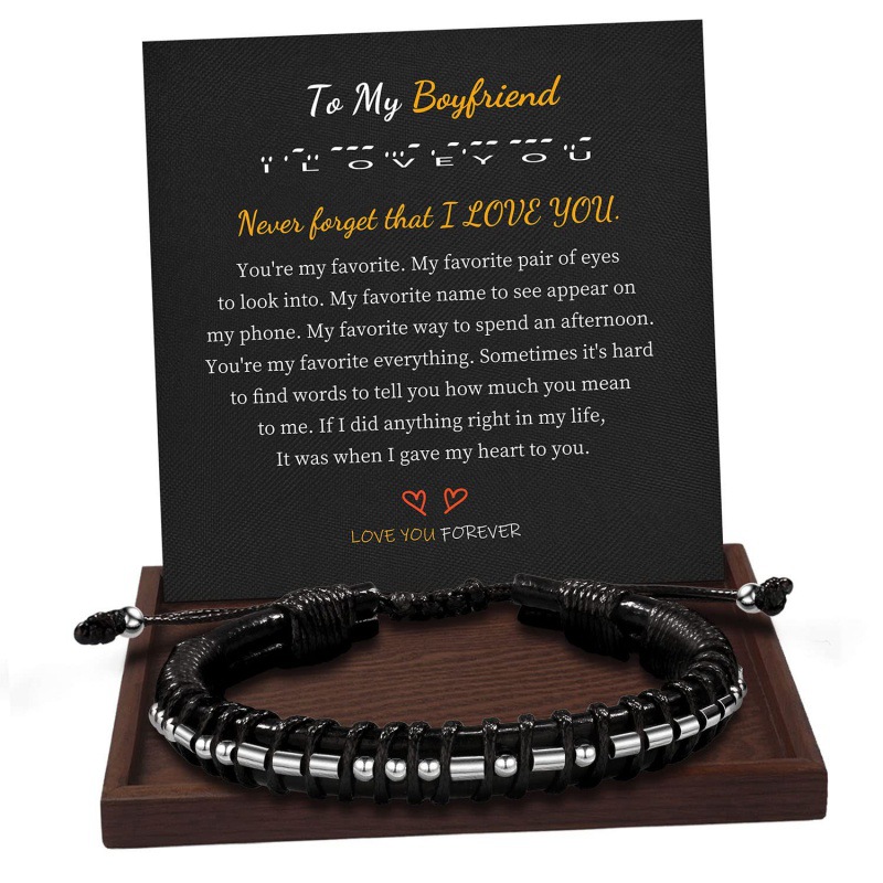 Bracelet + carte à mon copain