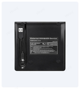 光盘刻录机光盘驱动器USB外部DVD rw播放器读卡器驱动器兼容桌面视窗、Linux和苹果 - Product Image 6