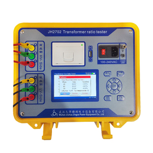 English/Spanish/Russian Language Three Phase TTR Variable <strong>Ratio</strong> Group Tester Transformer Turns <strong>Ratio</strong> Test Meter Built-in Battery - Product Image 3