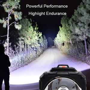 Grande torcia portatile ricaricabile tipo-C luce multifunzione torcia a LED con forte raggio IP65 - Product Image 6
