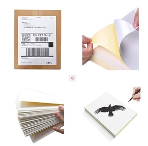 Chất lượng tốt 210x297 tự dính Matte bù đắp giấy <span class=keywords><strong>A4</strong></span> Kích thước máy in phun in ấn Sticker giấy 8.5 ''x 11'' tấm nhãn cho vận chuyển - Product Image 6