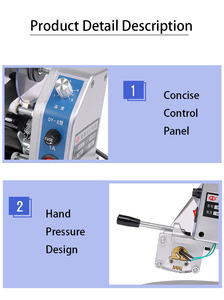 Fabrik preis DY-8 Manuelle Hand Mini tragbare Codier maschine Food Beverage Packaging Valid ity Codierung maschine