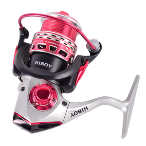 Carretes giratorios de pesca Carrete de línea de aluminio Brazo de roca de metal Equipo de pesca Carretes de metal Carretes de pesca giratorios Fábrica - Product Image 3