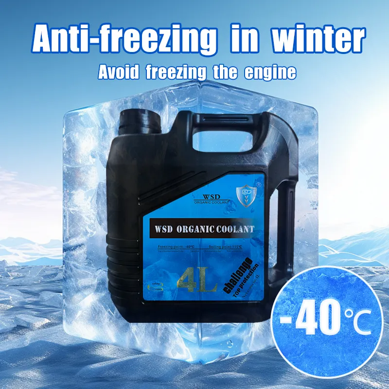 El anticongelante orgánico de-40 grados centígrados protege el refrigerante de manera eficiente
