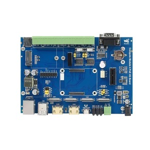 Hot Raspberry PI CM4 Computer modul Base board RS485 RS232 POE Strom versorgung Internet der Dinge Erweiterungs karte für Industrie computer