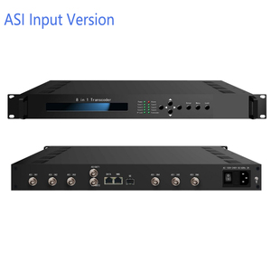 8-in-1 <strong>Transcoder</strong> H.264 and MPEG-2 Video Converter, FTA Satellite TV Tuner HD and SD Converter Asi Ip Video <strong>Transcoder</strong>