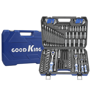 222pcs 1/2&quot;3/8&quot;1/4 <strong>Multi</strong> - <strong>Functional</strong> <strong>Sockets</strong> Set Hex Key Spanners and 72T Ratchet Wrench in Portable Cases Toolbox - Product Image 3