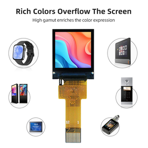 0,85 "128*128 IPS TFT LCD Mini-Anzeige modul SPI-Schnitts telle GC9107 Controller 12Pin Compact Design - Product Image 6
