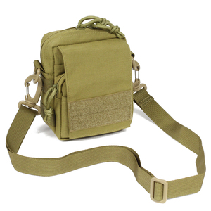 Outdoor Tactical Mini Shoulder Bag Waterproof Camo Sports <strong>Running</strong> Men's Fanny Pack Commuting Casual Hiking Crossbody Bag