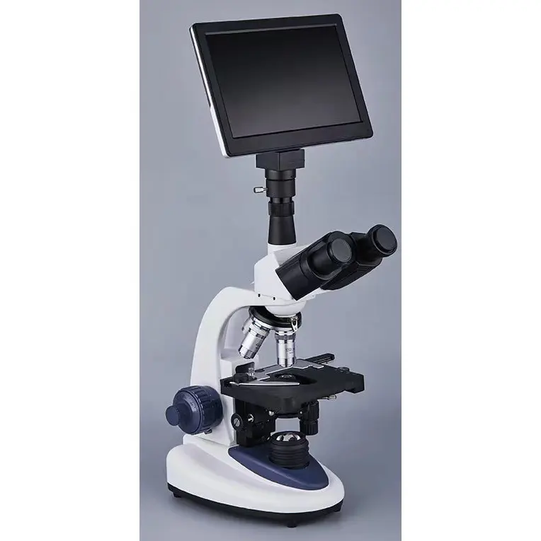 Microscopio geológico portátil para laboratorio con pantalla LCD, a precio de fábrica