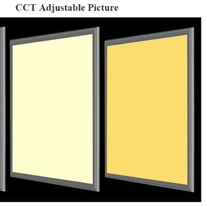 2020 duo renkli kısılabilir led ışık paneli 2x2 led panel AYDINLATMA akıllı sensör kontrol led panel AYDINLATMA ev için - Product Image 3
