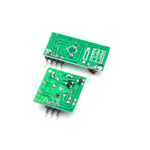 RFワイヤレス送信機モジュールと受信機キットDC 5V 315 433 MhzワイヤレスモジュールDiy電子キット - Product Image 2