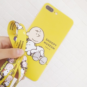 Tùy Chỉnh Của Phụ Nữ Snoopy Mặt Dây Điện Thoại Dây Buộc Chống-Bị Mất Trường Hợp Dây Đeo Với In Kỹ Thuật Số Làm Của Polyester - Product Image 1