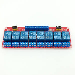 Stock 5v 12v 1 2 4 8 canale con optoaccoppiatore 1 2 4 8 modulo relè - Product Image 2