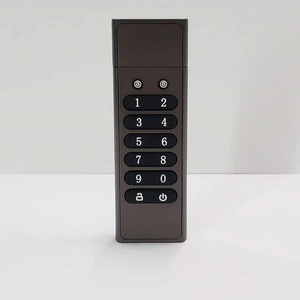 Secure Portable 32G/64G/128G USB Flash Drive Hardware impermeable a prueba de polvo encriptado con protección de contraseña Styled Pen Key - Product Image 4