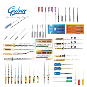 Nhà máy guber thiết bị vật liệu nha khoa tập tin quay kênh gốc tập tin niti k tập tin <span class=keywords><strong>endodontic</strong></span> thấm giấy gutta percha điểm - Product Image 2