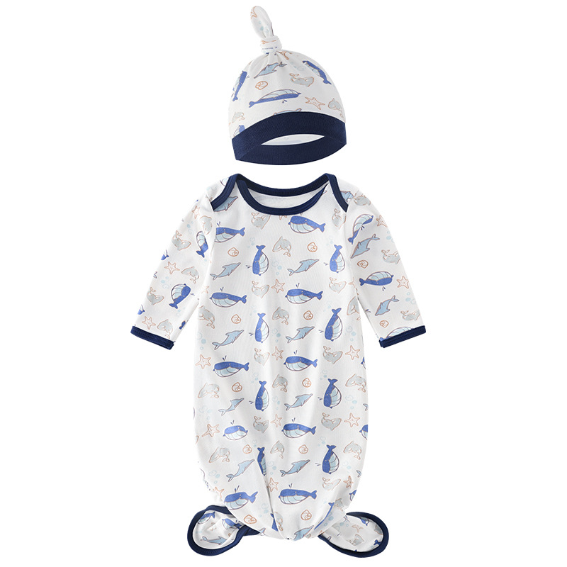 Ocean whale + hat