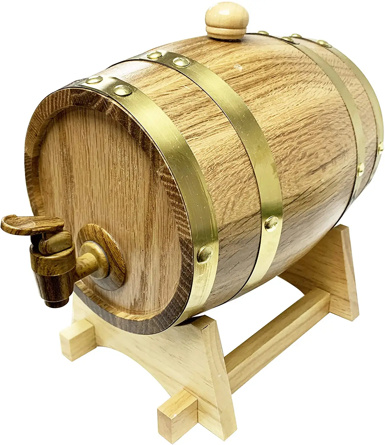 Un venditore caldo di scatole di legno rosse fatte A mano vintage botte di vino rosso personalizzato whisky barile di vino dispenser rack barile di vino forno