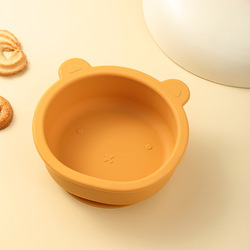Bear bowl-sunset yellow