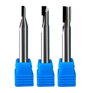 Off-The-SHELF kim cương phay Cutter PCD đơn và đôi lưỡi phẳng đáy nổi bật bên và dưới NC phay công cụ - Product Image 6