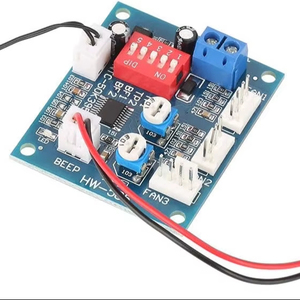 <strong>PWM</strong> Thermostat Module with Sensor DC 12V 4-Wire <strong>Temperature</strong> Control ICs Fan Speed <strong>Controller</strong> for Optimal Cooling - Product Image 1