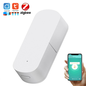 Tuya-sistema de seguridad para el hogar Zigbee, Sensor de vibración inteligente inalámbrico, alarma de detección inteligente - Product Image 1