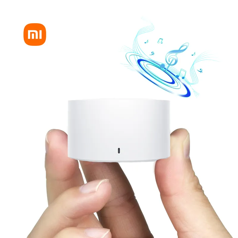 Xiaomi Mi kompakt Bluetooth hoparlör 2 ses Bt Mini akıllı su geçirmez açık taşınabilir kablosuz hoparlör