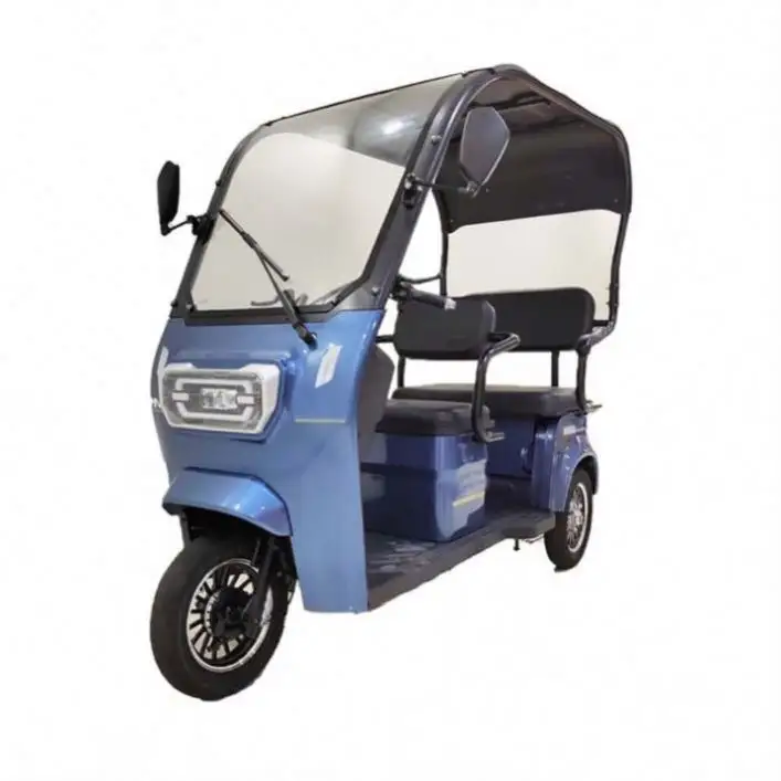 Top Open Electric Adult Tricycle With Motor For Men Use