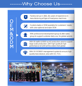 เครื่องกดความร้อนระเหิดอัตโนมัติ80x100ซม. เครื่องกดความร้อนรูปแบบขนาดใหญ่สำหรับการถ่ายเทความร้อน - Product Image 6