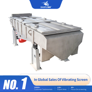 Gaofu titreşimli elek hindistan cevizi kabuğu titreşimli elek titreşim tarama ayırıcı patlamaya dayanıklı doğrusal eleme ekran makinesi - Product Image 6