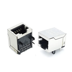 OEM RJ45 ağ konektörü kedi 7 RJ45 konektörü RJ45 konnektör makinesi için korumalı RJ45 Ethernet fişi - Product Image 1