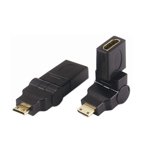 1080P 2IN1 <strong>HDMI</strong> Female Micro <strong>HDMI</strong>/Mini <strong>HDMI</strong> Male Adapter Converter Fast Shipping Cameras Monitors HD Projectors Computers PVC - Product Image 3