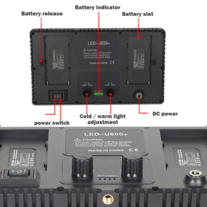 U600 dim LED RGB halka ışık Metal stüdyo aydınlatma için Video fotoğraf canlı akışı ve makyaj için TikTok & telefon kullanımı - Product Image 6
