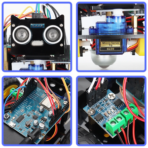 2WD Kit di automazione Robot intelligente per la versione completa di Kit di avviamento pubblicitario ESP8266 D1 programmazione Wifi Robot di codifica da te