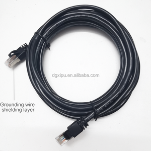 Özel 24awg utp ftp sftp lan kablosu cat5 cat5e ağ toplu ethernet ara kablosu cat6 kedi 7 rj45 korumalı - Product Image 4