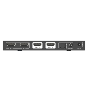 Conmutador de matriz 8K 2x2 HDMI 2,1 conmutador de matriz 8K @ 60Hz 4:2:0 IR HDR HDMI 2,1 matriz de vídeo - Product Image 3