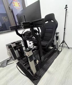 <strong>Dynamic</strong> System Sim Racing Setup DIY Four-Axis G Force Realistic Driving <strong>Simulator</strong> Kit Aluminum Profiles Fly <strong>Model</strong> Four-axis - Product Image 3