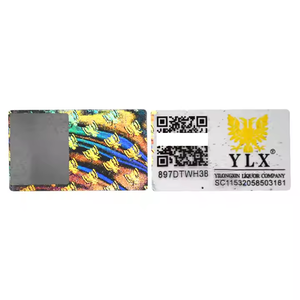 Benutzer definierte Barcode-sichere Scratch-Code-Etiketten 3D-Hologramm-Sicherheitsgarantie Aufkleber mit Seriennummern Qr-Code - Product Image 6