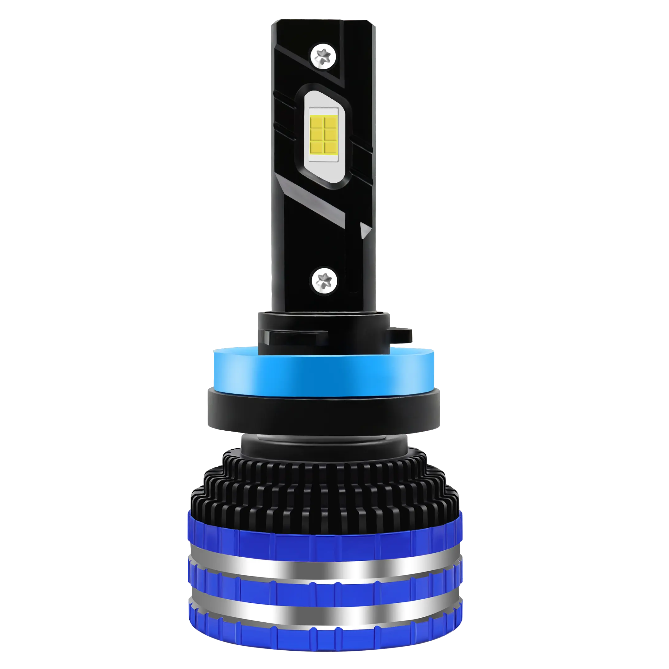 H11 LED הנורה 30000LM 200W מאוורר קירור H8 6500K CSP 3570 קסנון לבן נחושת צינור חום שחרור LEDHEADLIGHT הנורה תאורת מכונית