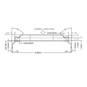 Benutzer definierte Größe TN Positive 7 Segment Monochrome LCD-Bildschirm module - Product Image 6