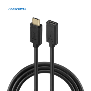 定制USB3.1镀金3A型-C公对母10gbps数据线